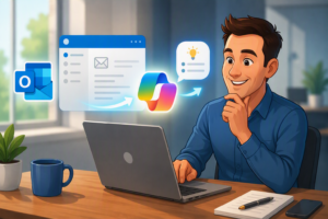 Copilot Outlook e-mails samenvatten